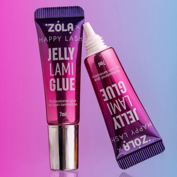 ZOLA x Happy Lash Glue for eyelash lamination Jelly Lami Glue 7 ml - Level Up Beauty Supply
