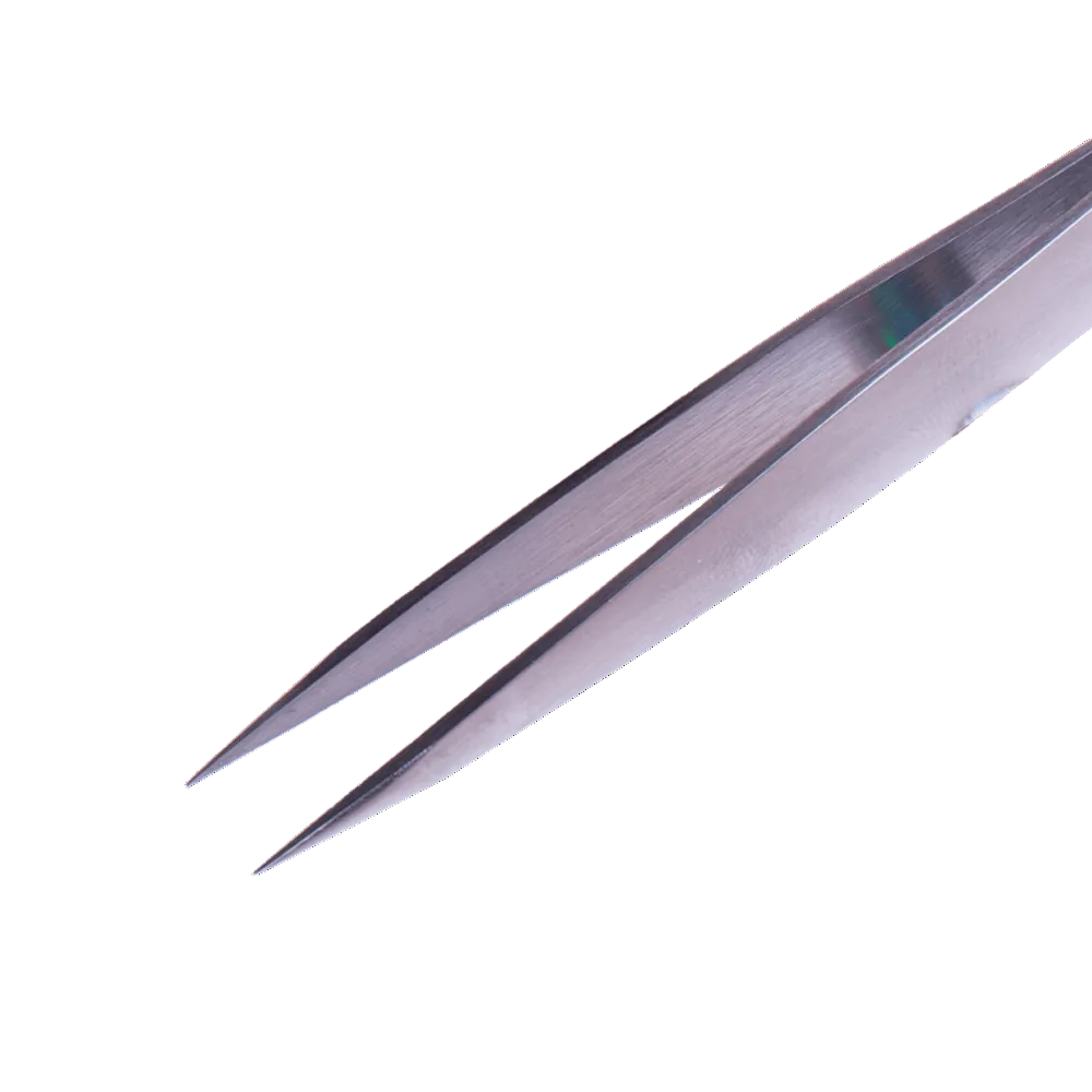 ZOLA Professional Pointed Eyebrows Tweezers SILVER