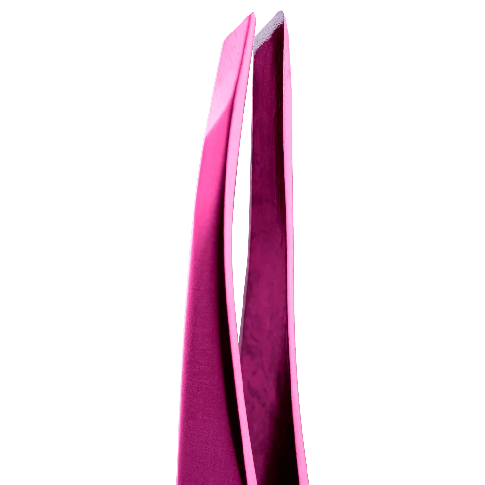 ZOLA Professional Slant Tweezers for eyebrows PINK
