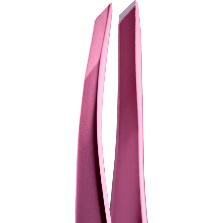 ZOLA Professional Slant tweezers for eyebrows LIGHT PINK