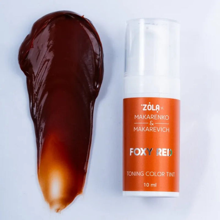 ZOLA x Makarenko x Makarevich Toning Color Tint Foxy Red 10 ml - Level Up Beauty Supply