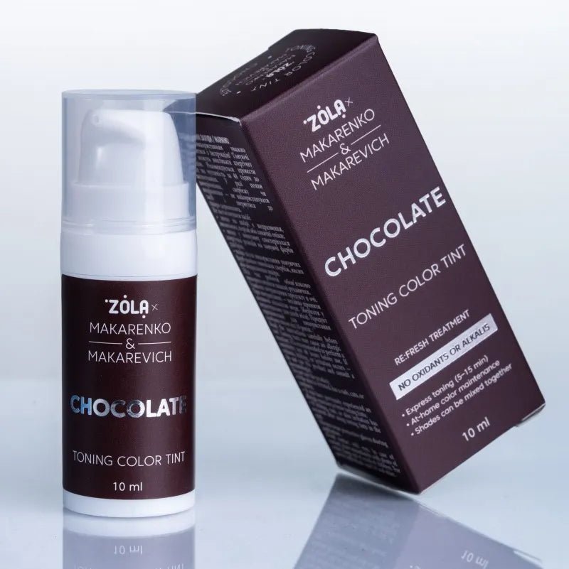 ZOLA x Makarenko x Makarevich Toning Color Tint Chocolate 10 ml - Level Up Beauty Supply