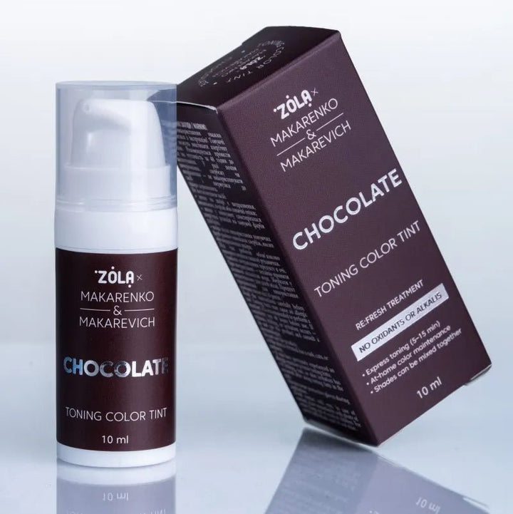 ZOLA x Makarenko x Makarevich Toning Color Tint Chocolate 10 ml - Level Up Beauty Supply