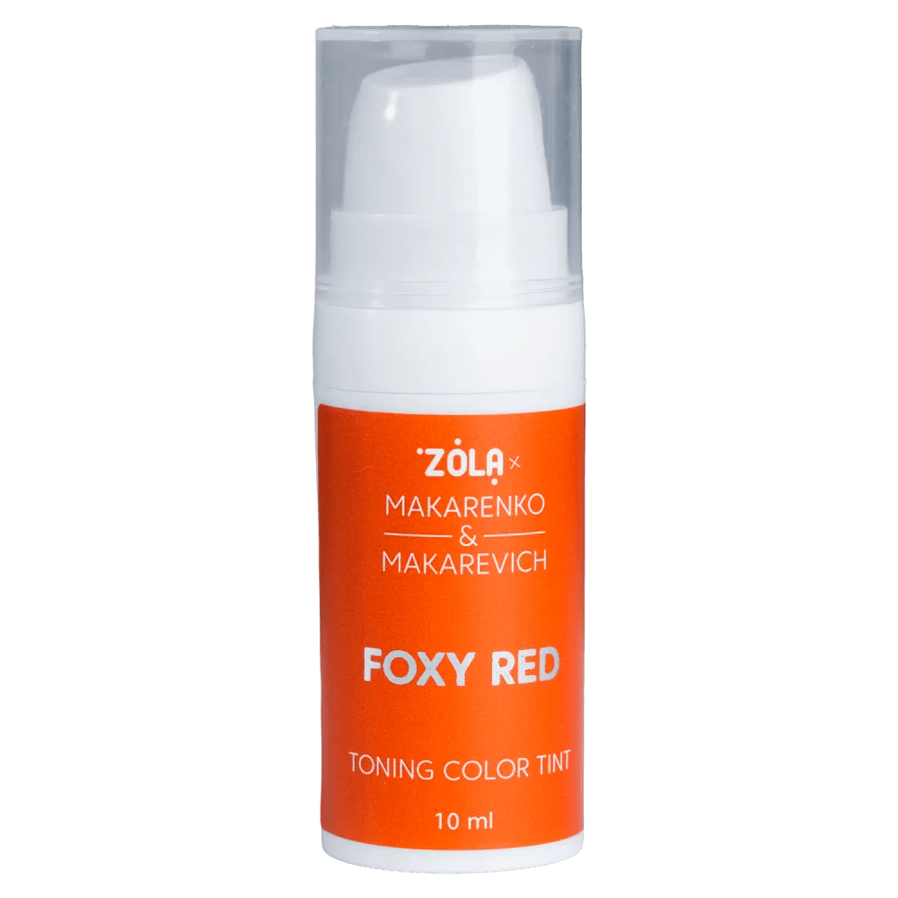 ZOLA x Makarenko x Makarevich Toning Color Tint Foxy Red 10 ml - Level Up Beauty Supply