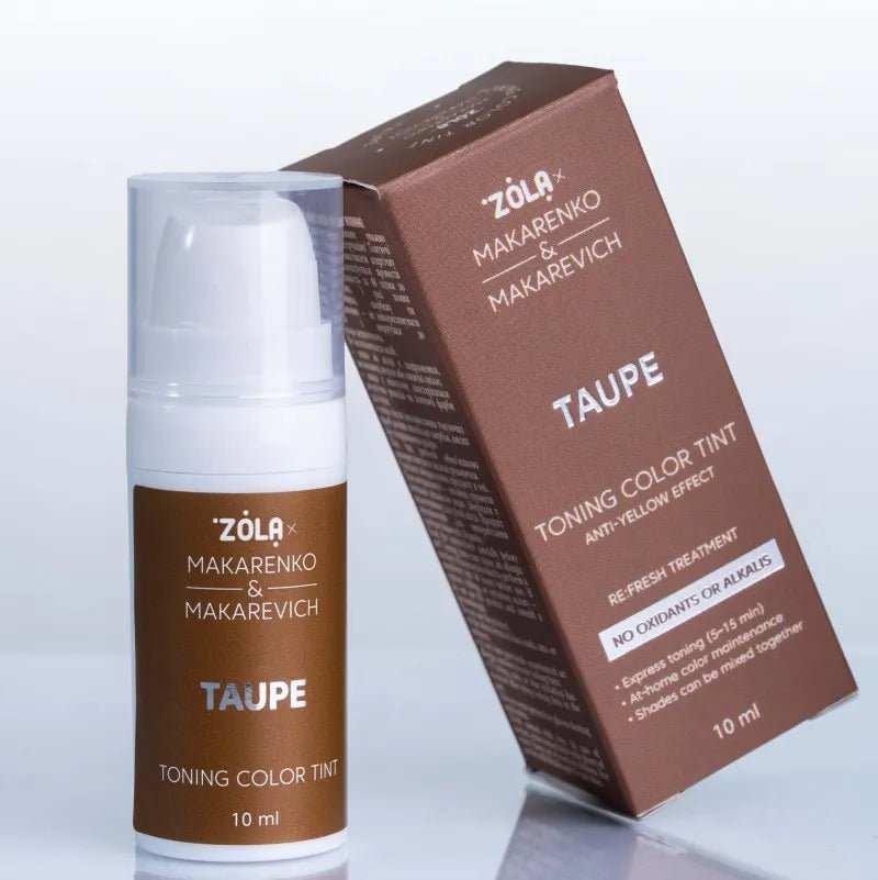 ZOLA x Makarenko x Makarevich Toning Color Tint Taupe 10 ml - Level Up Beauty Supply