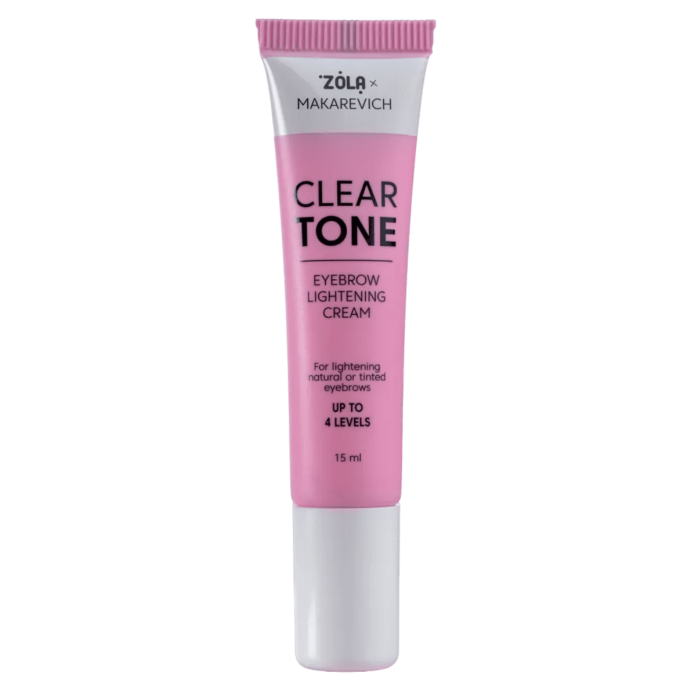 ZOLA x Makarevich Eyebrow lightening cream CLEAR TONE 15ml - Level Up Beauty Supply