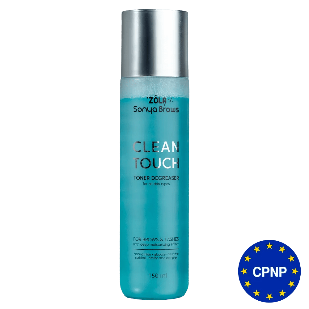 ZOLA x Sonya Brows Clean Touch Eyebrow and Eyelash Toner & Degreaser 150ml - Level Up Beauty Supply