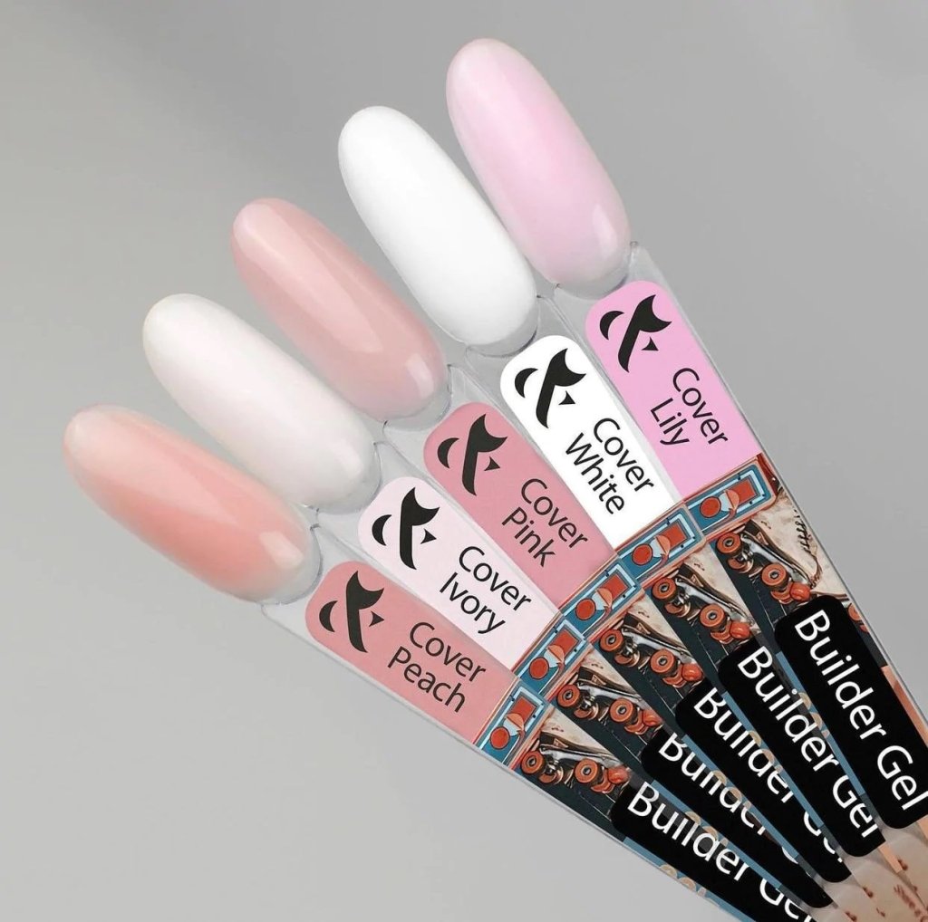 F.O.X Builder gel Cover Pink - Level Up Beauty Supply