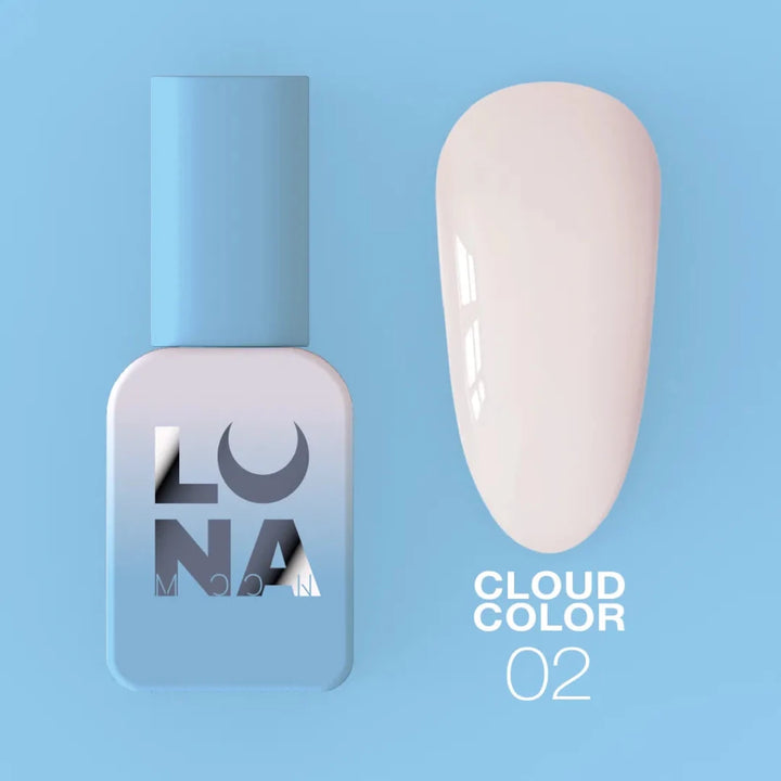 LUNAmoon Gel Polish Cloud 02, 8ml - Level Up Beauty Supply