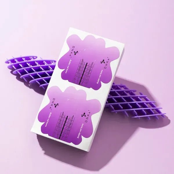 DNKa “Short” Paper Builder Nail Forms, 100 pcs - Level Up Beauty Supply