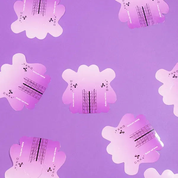 DNKa “Short” Paper Builder Nail Forms, 100 pcs