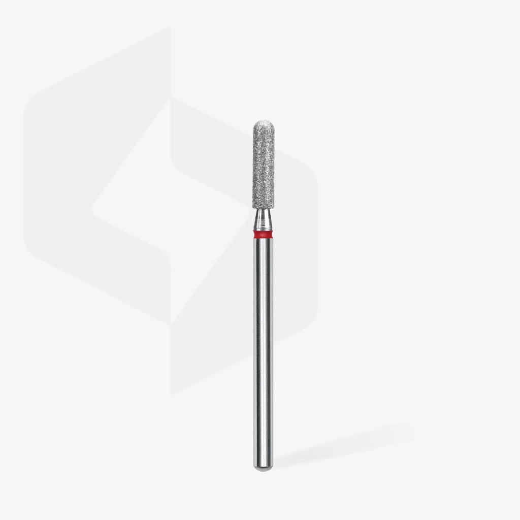 STALEKS Diamond nail bit, rounded cylinder 2.5 Fine (FA30R025/10) - Level Up Beauty Supply