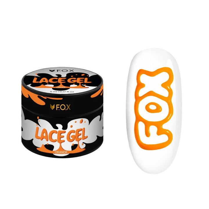 F.O.X Lace Gel Orange, 5 ml