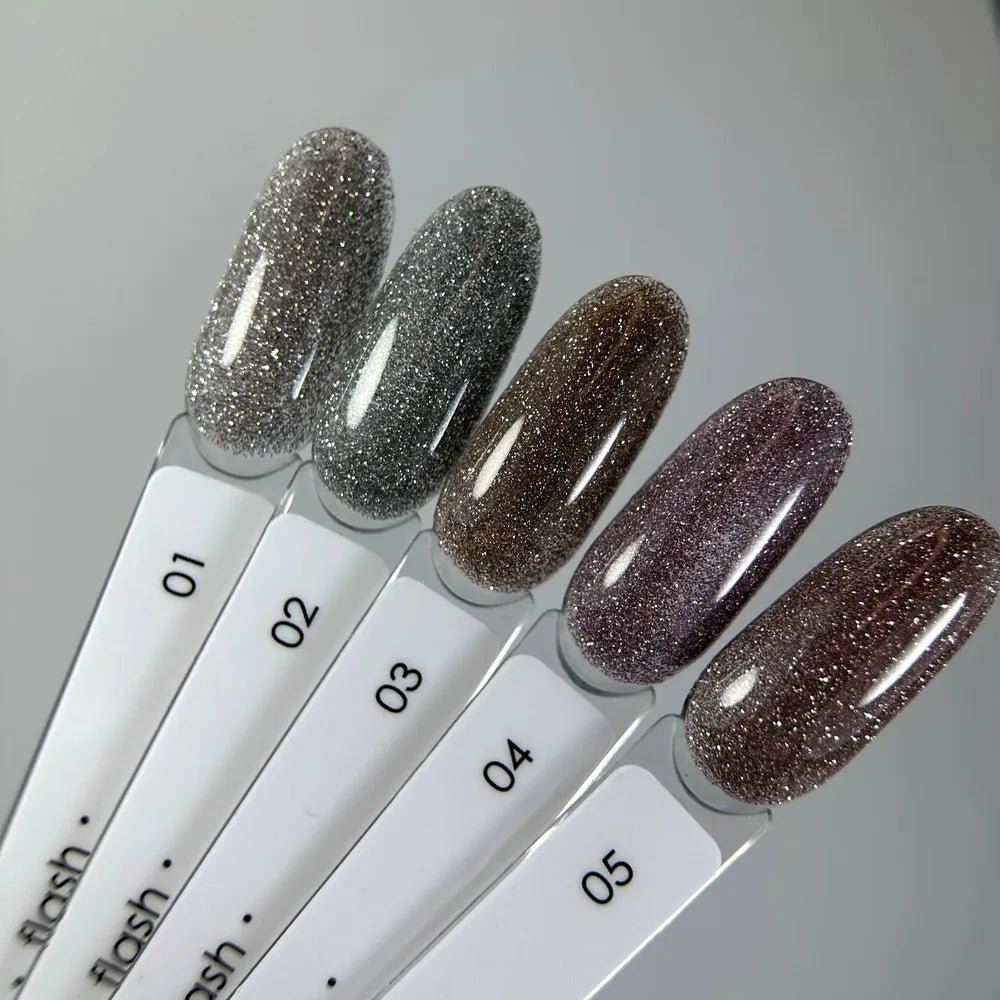 DARK Color gel polish Flash 05, 10ml (TPO Free) - Level Up Beauty Supply