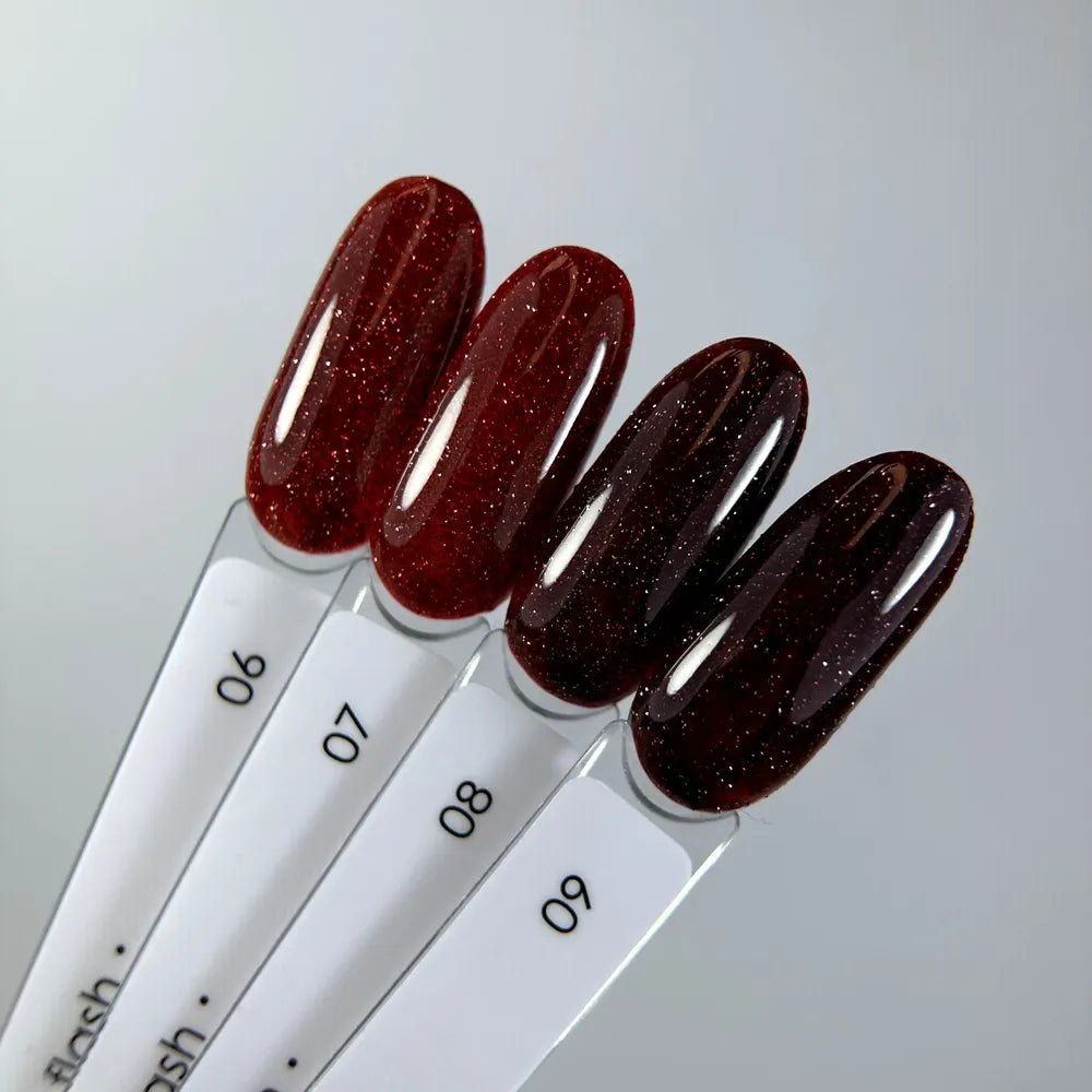 DARK Color gel polish Flash 09, 10ml (TPO Free) - Level Up Beauty Supply