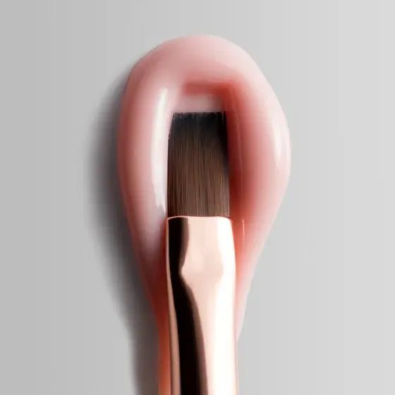 DARK Double - sided Brush (Liner 11mm + Square Gel brush 9mm) - Level Up Beauty Supply