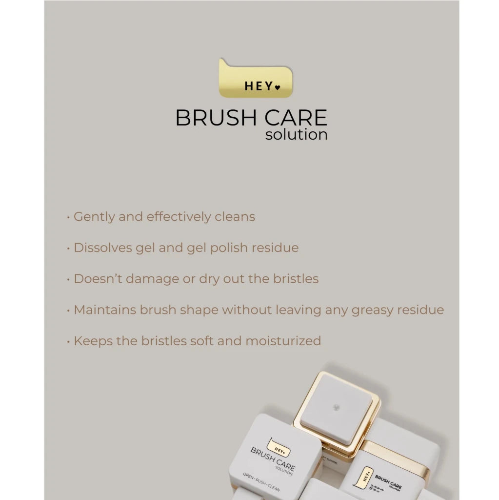 HEYLOVE Brush Care Solution 30 ml - Level Up Beauty Supply