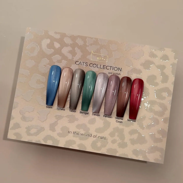 HEYLOVE - Cat Eye Gel Polish "Somali", 15 ml (TPO Free)