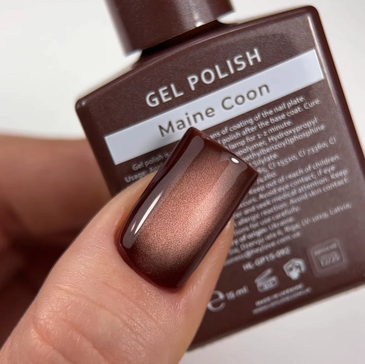 HEYLOVE - Cat Eye Gel Polish "Maine Coon", 15 ml (TPO Free)