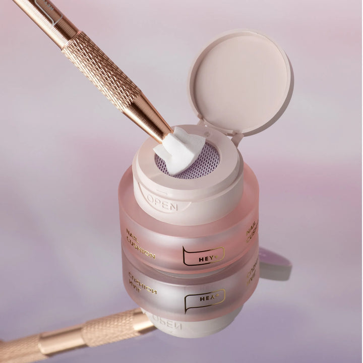 HEYLOVE, Nail cushion set «White», 6 pcs