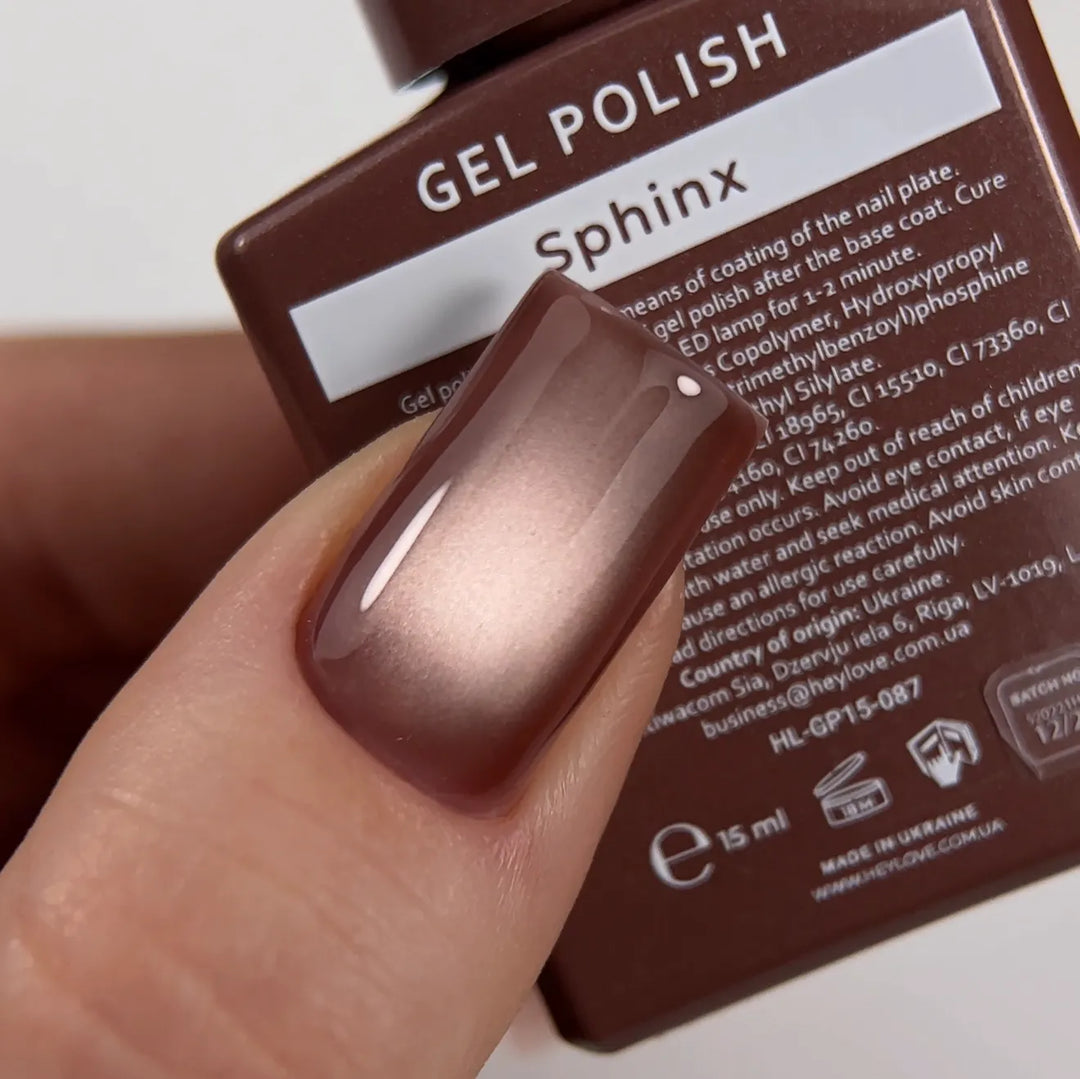 HEYLOVE - Cat Eye Gel Polish "Sphinx", 15 ml (TPO Free)