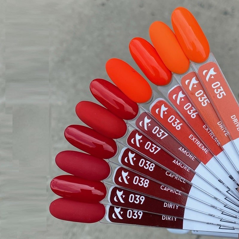 F.O.X gel-polish gold Spectrum 035 - Level Up Beauty Supply