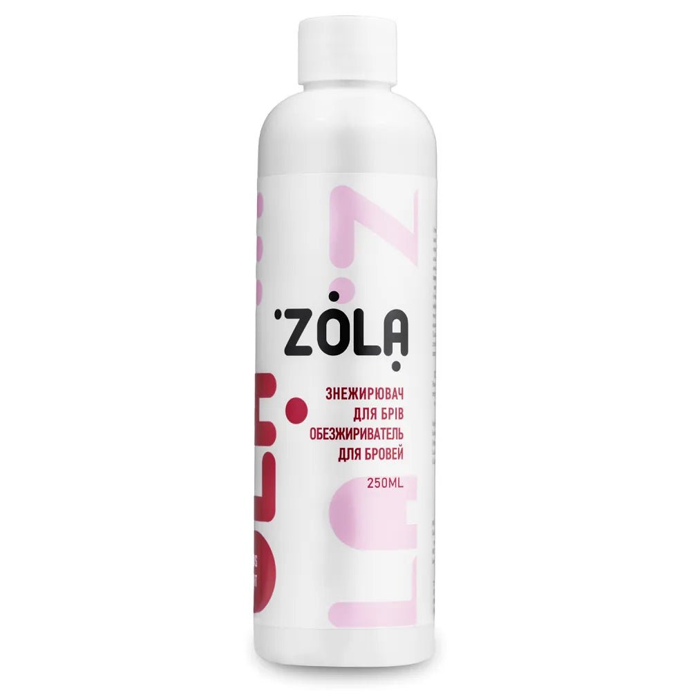 ZOLA Degreaser for Eyebrows 250ml - Level Up Beauty Supply