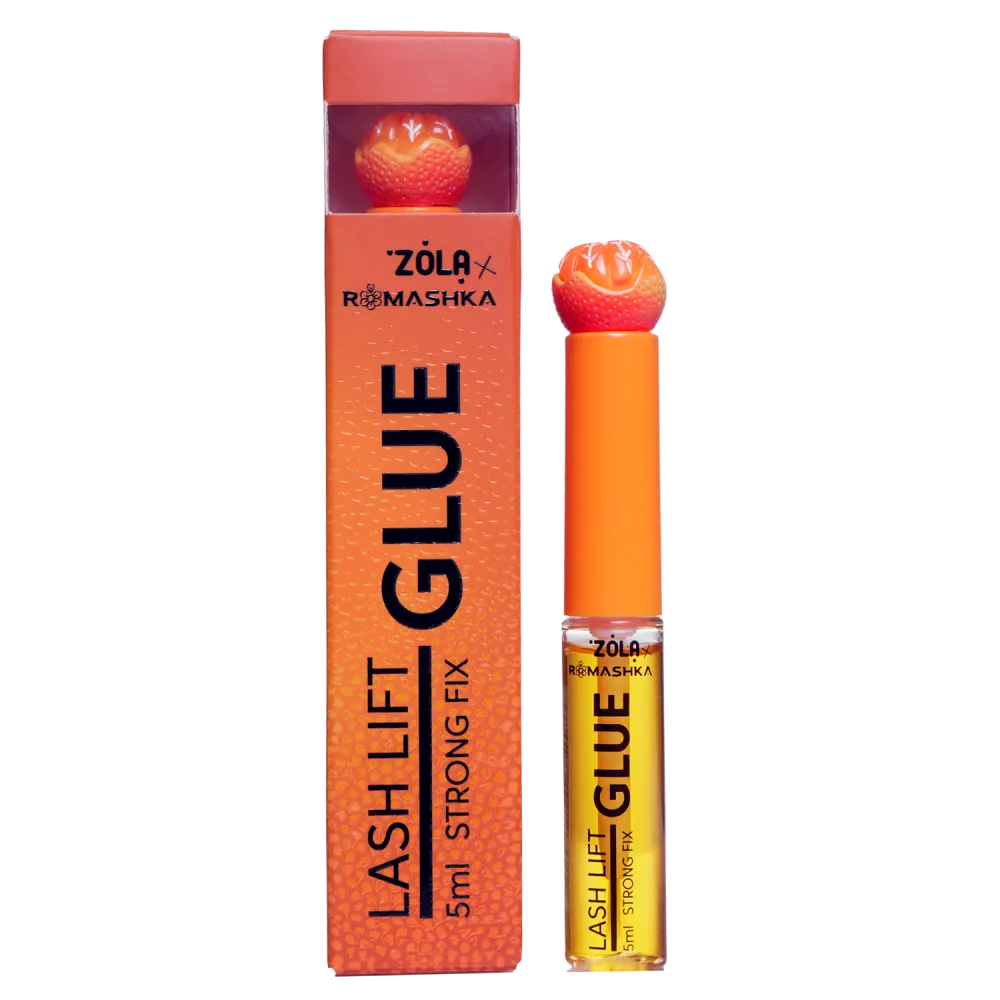 ZOLA x Romashka Lash Lift Glue Strong Fix Orange, 5 ml - Level Up Beauty Supply