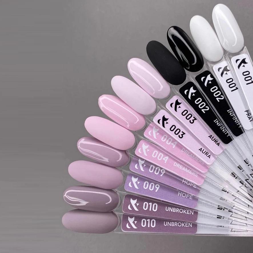 F.O.X gel-polish gold Spectrum 010 - Level Up Beauty Supply