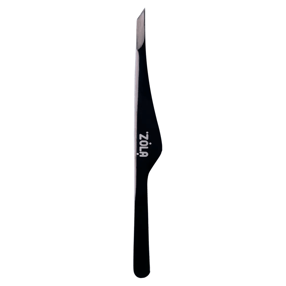 ZOLA - Professional tweezers premium series BLACK - Level Up Beauty Supply