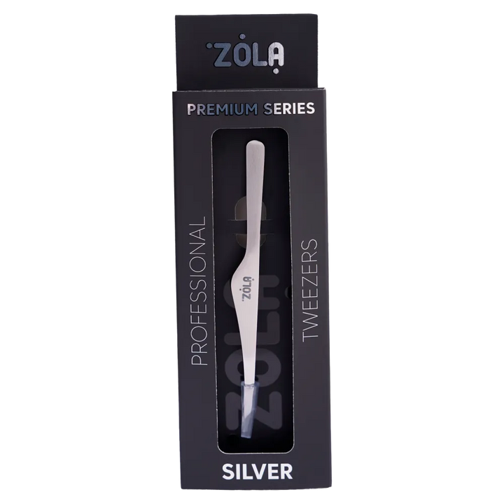 ZOLA - Professional tweezers premium series SILVER