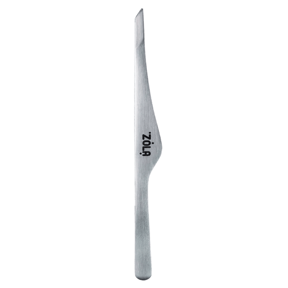 ZOLA - Professional tweezers premium series SILVER - Level Up Beauty Supply