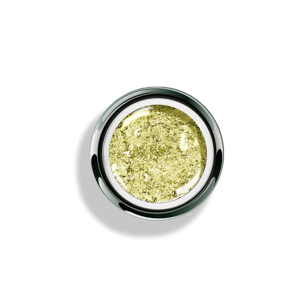 AKZENTZ GEL PLAY - Glitz Yellow Citrine 4g/.14oz - Level Up Beauty Supply