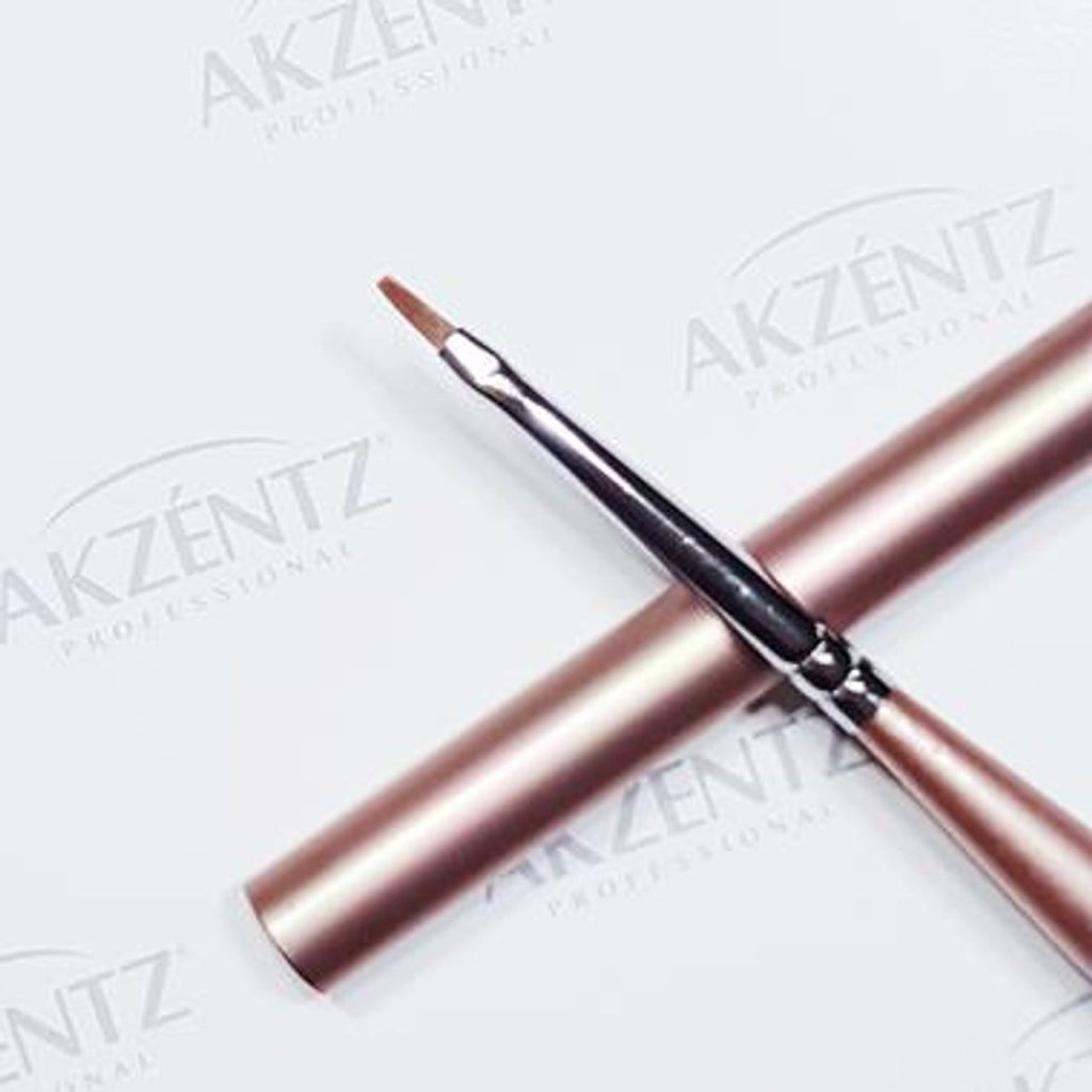 AKZENTZ Gel Art Mini Flat Brush 7 - Level Up Beauty Supply