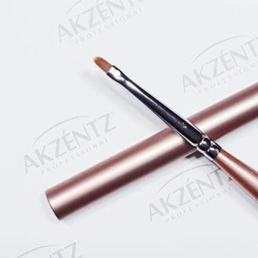 AKZENTZ Gel Art Mini Oval Brush 8 - Level Up Beauty Supply