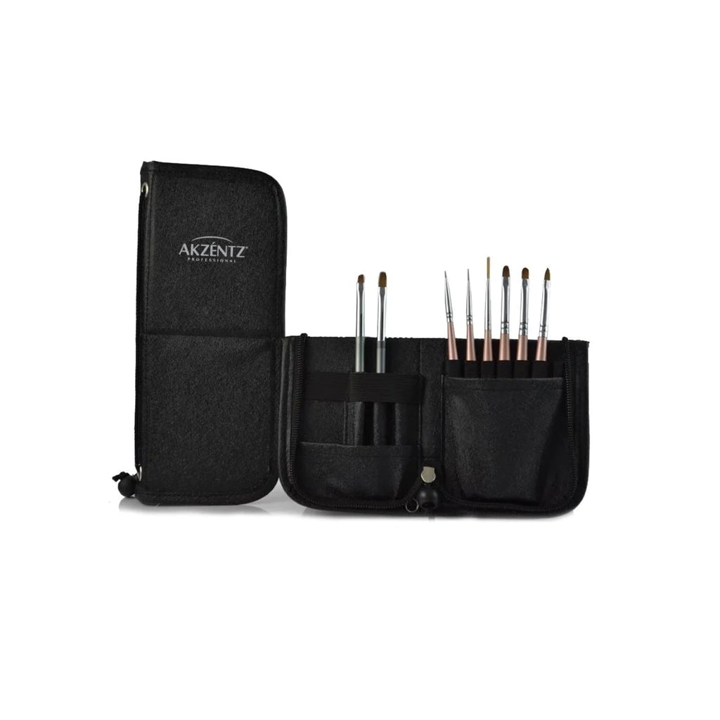 Akzentz Foldable Brush Case - Level Up Beauty Supply