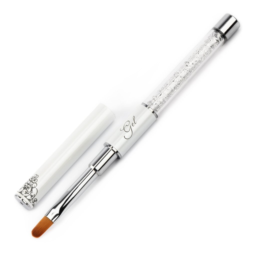 Ugly Duckling Premium Gel 6 Brush, White - Level Up Beauty Supply
