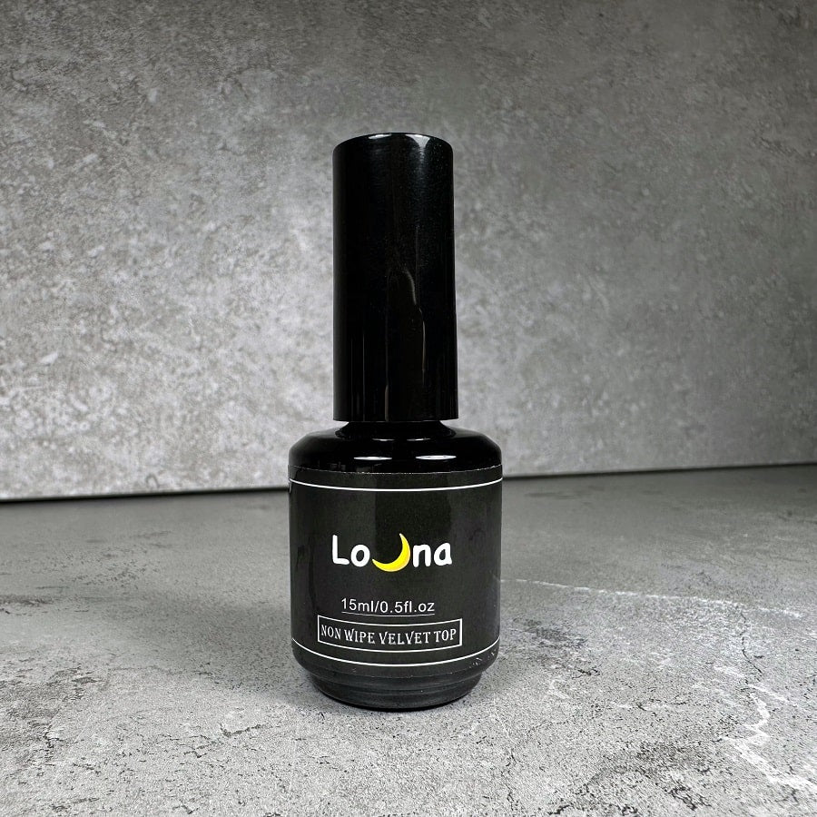 Loona Matte Velvet Top Coat, 15ml (no wipe)