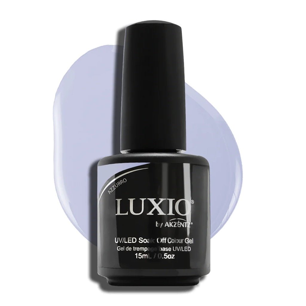 Luxio Colour gel - AZZURRO (Opaque) 15ml/.5oz - Level Up Beauty Supply