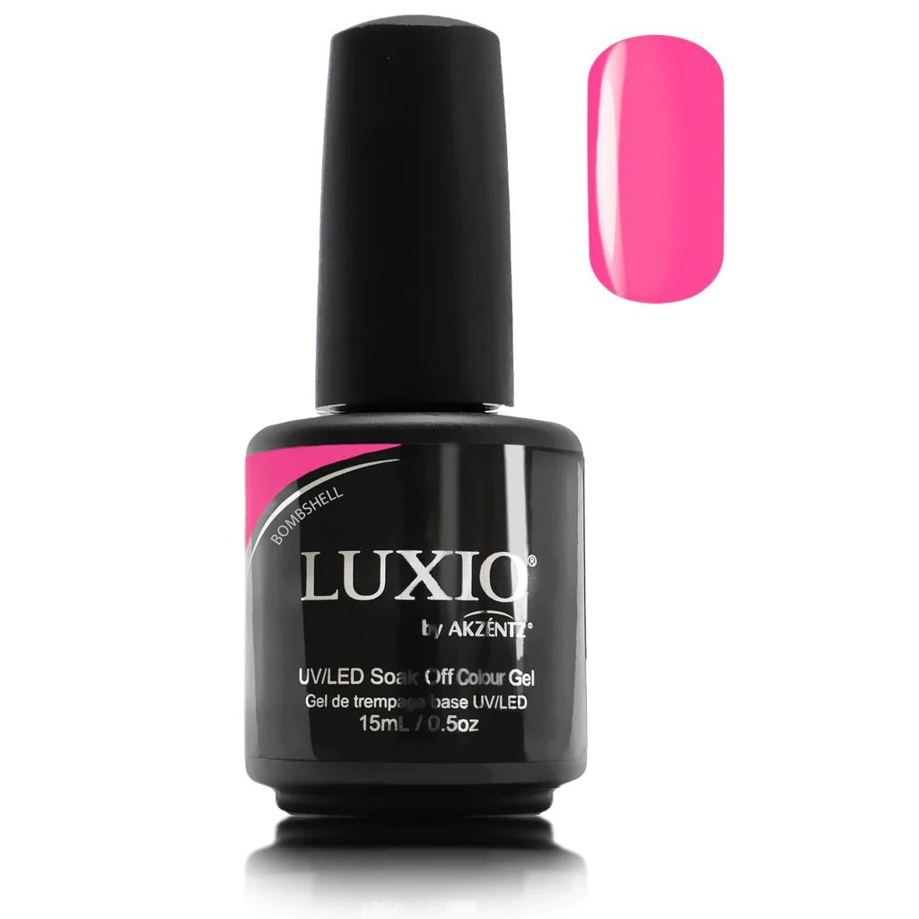 Luxio Colour gel - BOMBSHELL (Opaque) 15ml/.5oz - Level Up Beauty Supply