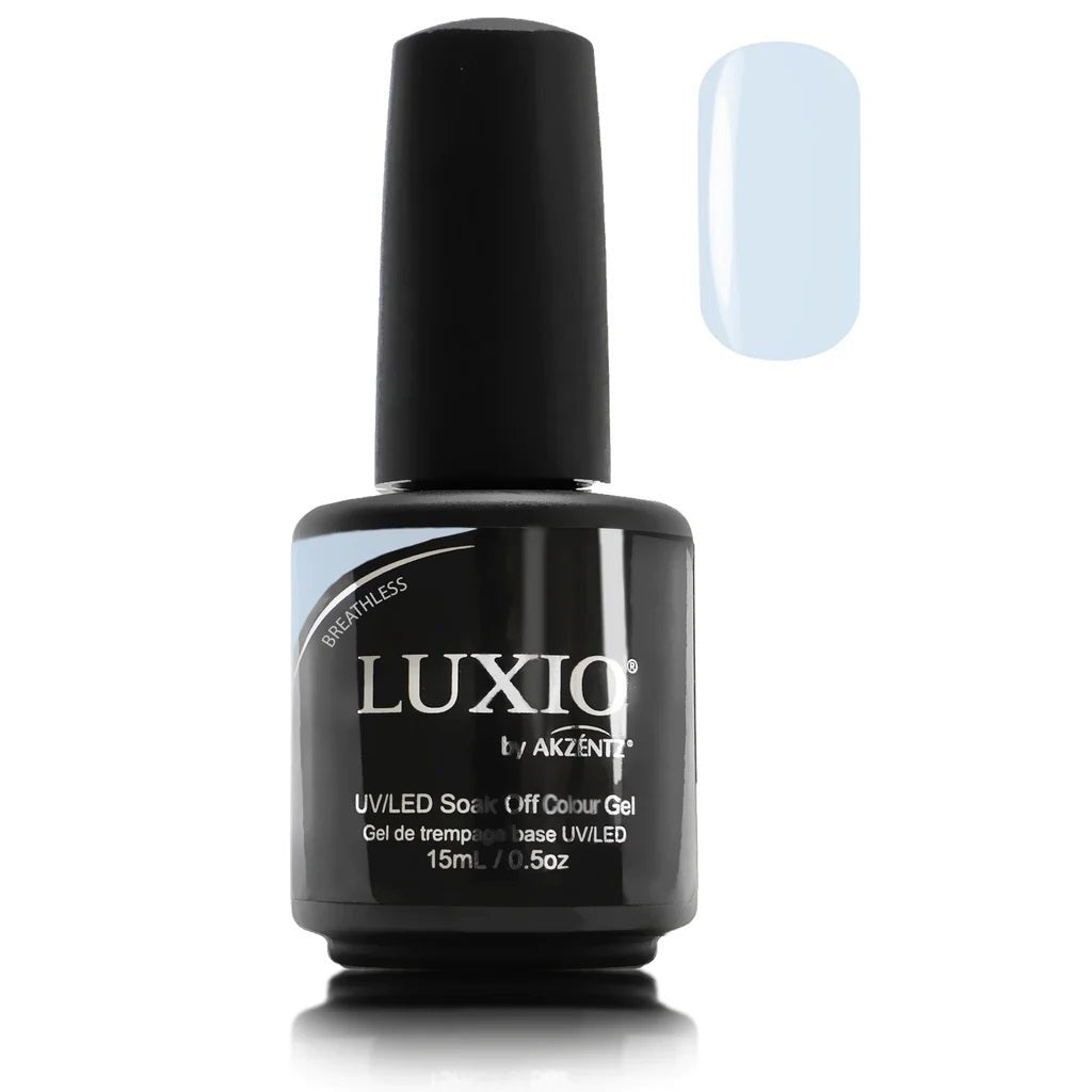 Luxio Colour gel - BREATHLESS (Opaque) 15ml/.5oz - Level Up Beauty Supply