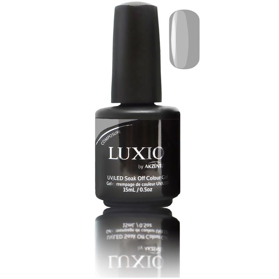 Luxio Colour gel - COMPOSED (Opaque) 15ml/.5oz - Level Up Beauty Supply