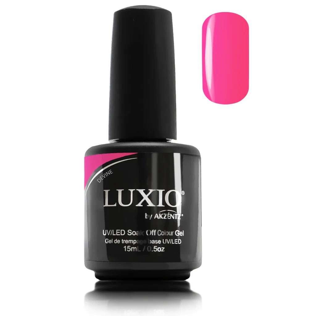 Luxio Colour gel - DEVINE (Opaque) 15ml/.5oz - Level Up Beauty Supply