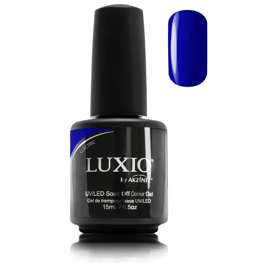 Luxio Colour gel - ELECTRIC (Semi-Opaque) 15ml/.5oz - Level Up Beauty Supply