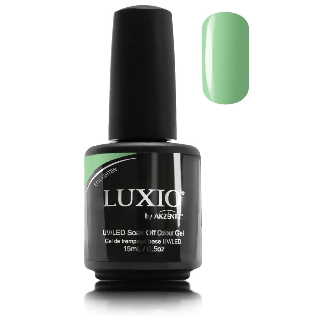 Luxio Colour gel - ENLIGHTEN (Opaque) 15ml/.5oz - Level Up Beauty Supply