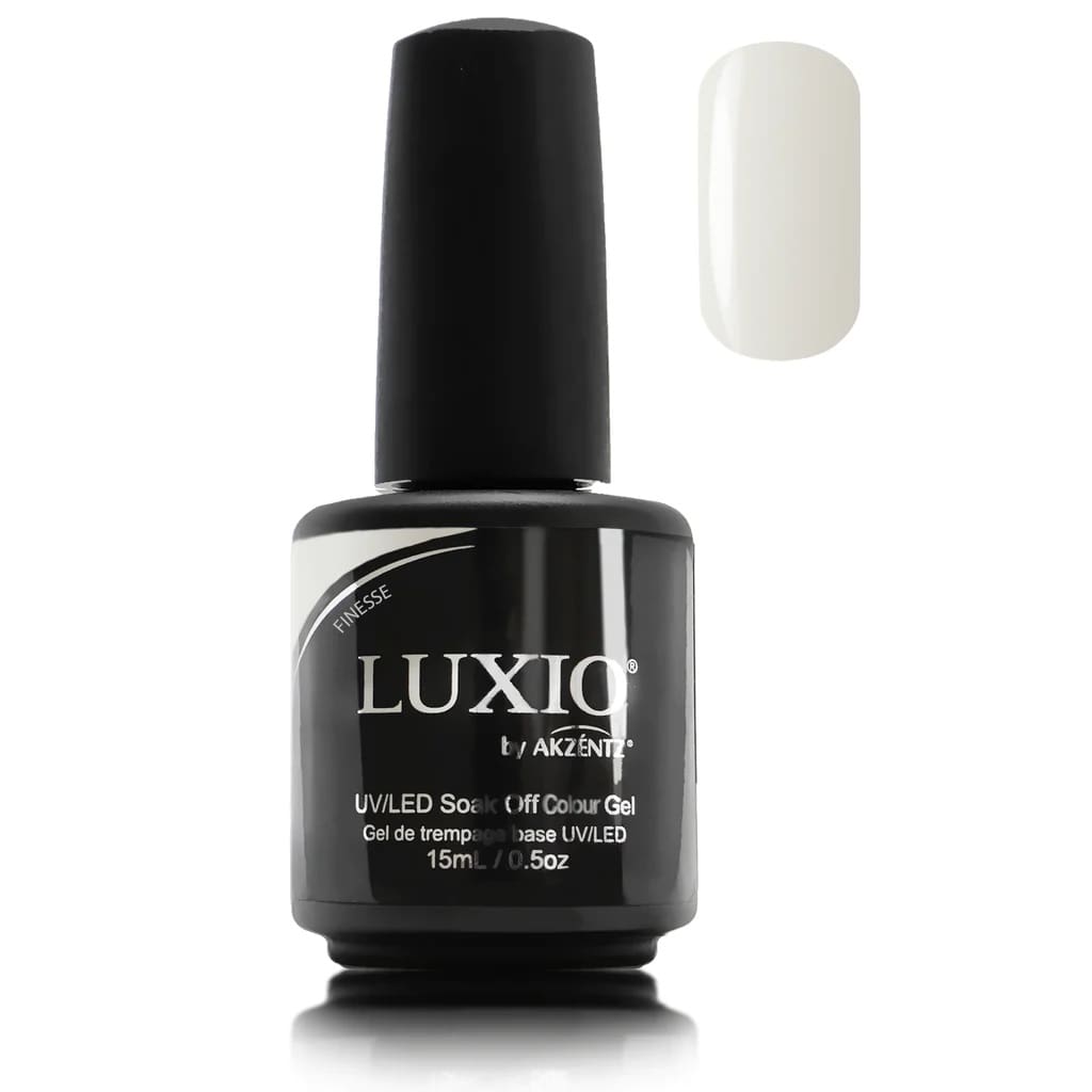 Luxio Colour gel - FINESSE (Semi-Opaque) 15ml/.5oz - Level Up Beauty Supply