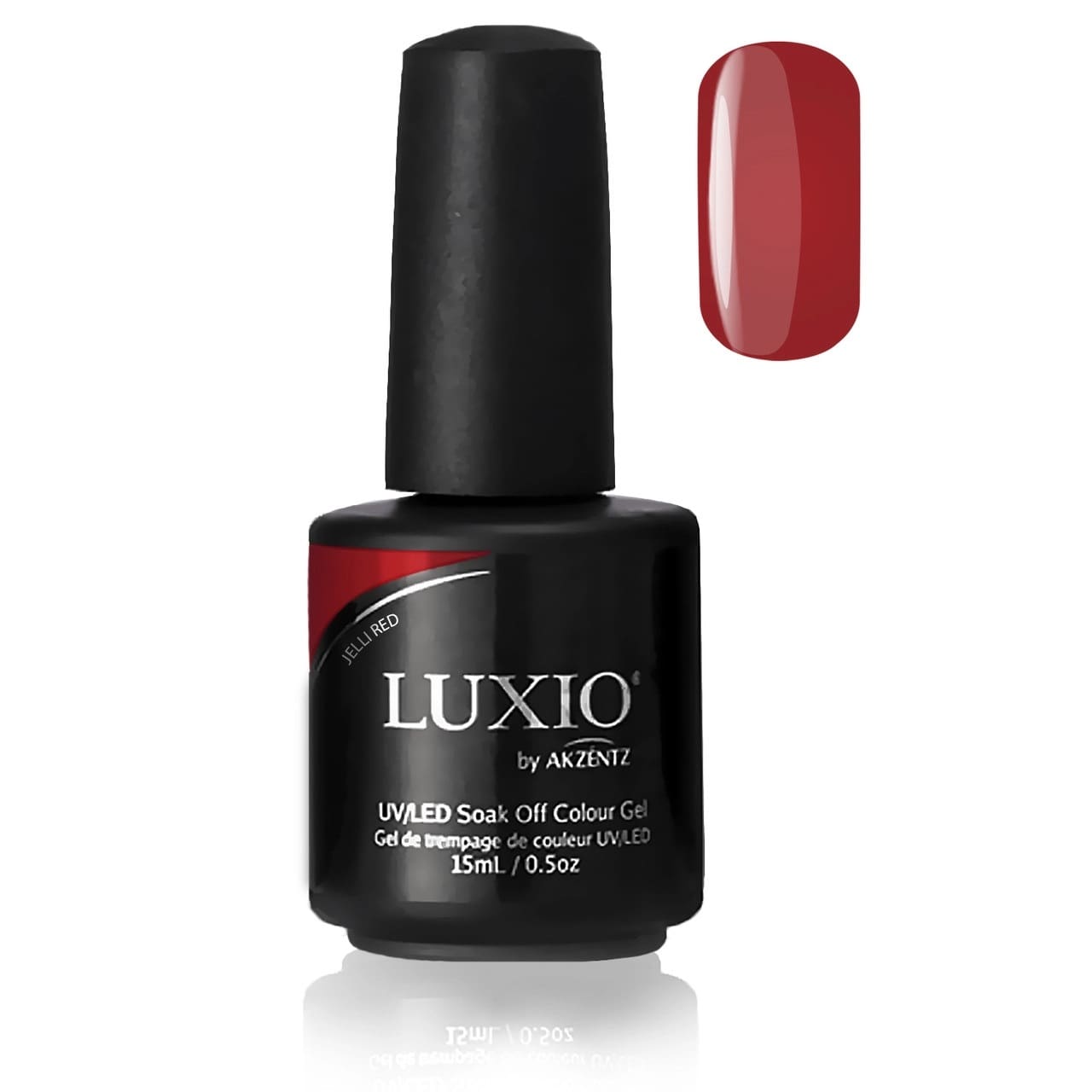 Luxio Colour gel - JELLI RED 15ml/.5oz - Level Up Beauty Supply