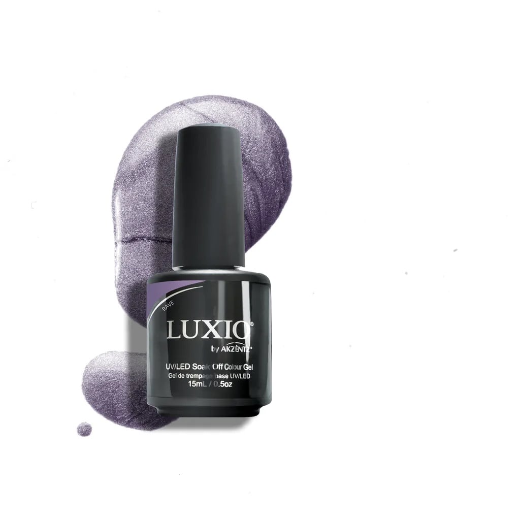 Luxio Colour gel - RAVE (Metallic), 15ml/.5oz - Level Up Beauty Supply