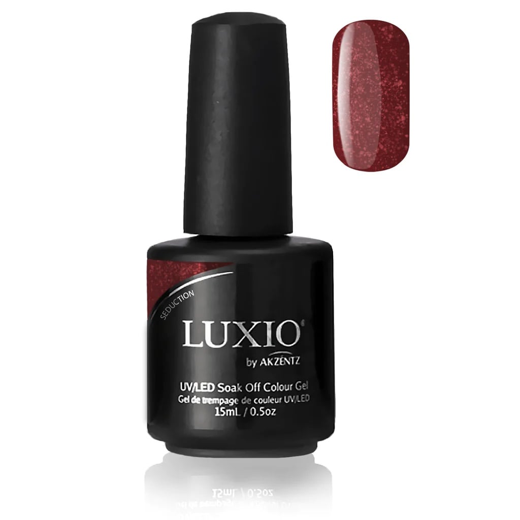 Luxio Colour gel - SEDUCTION (SPARKLE) 15ml/.5oz - Level Up Beauty Supply