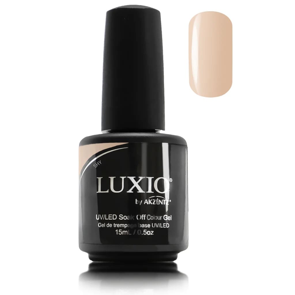 Luxio Colour gel - SHY (Semi-Opaque) 15ml/.5oz - Level Up Beauty Supply